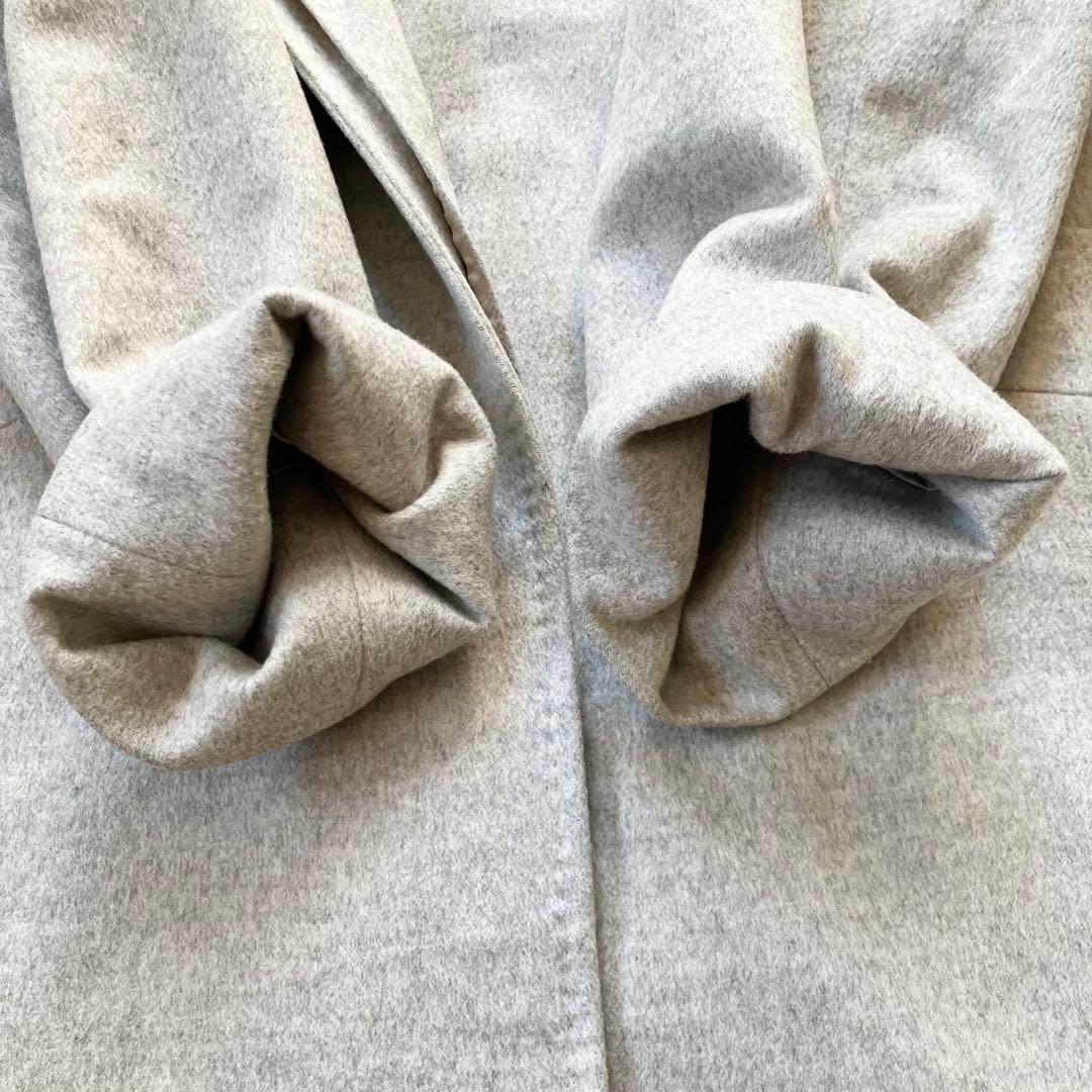 23区 ニジュウサンク ロロピアーナ ウールコート ラクーンファー 48