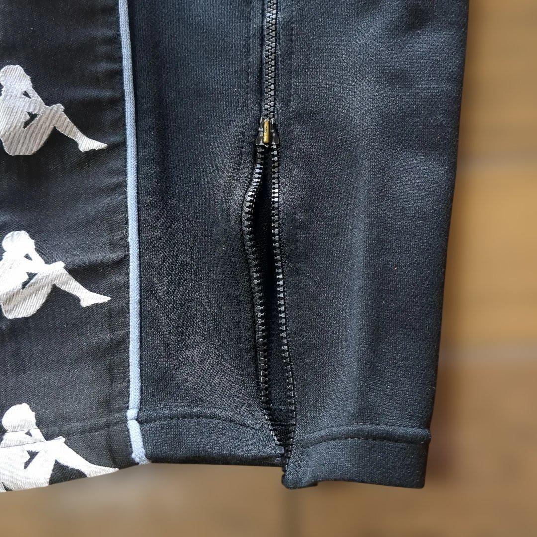 ☆希少☆Kappa ブラック ジャージ ジャケット＆パンツ 上下セット