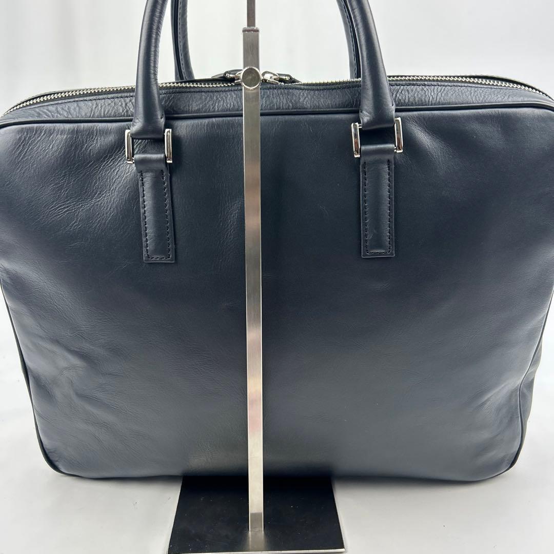 【美品】ビジネスレザーファクトリー　ビジネスバッグ　オールレザー　2way 2層
