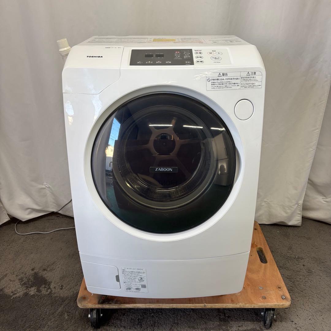 ★29　ドラム式洗濯機　東芝　9キロ　乾燥　安い　綺麗　左開き　設置無料