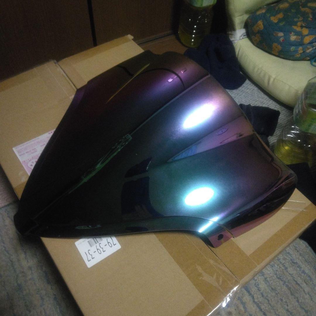 GSX1300R隼　ウインドシールド 　(イリジウム）&タンクプロテクター　2点
