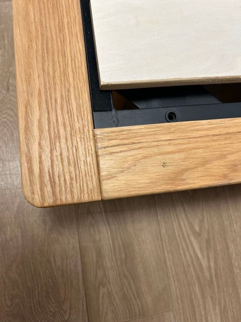 無印良品 ベッドフレーム　セミダブル　オーク　脚付き