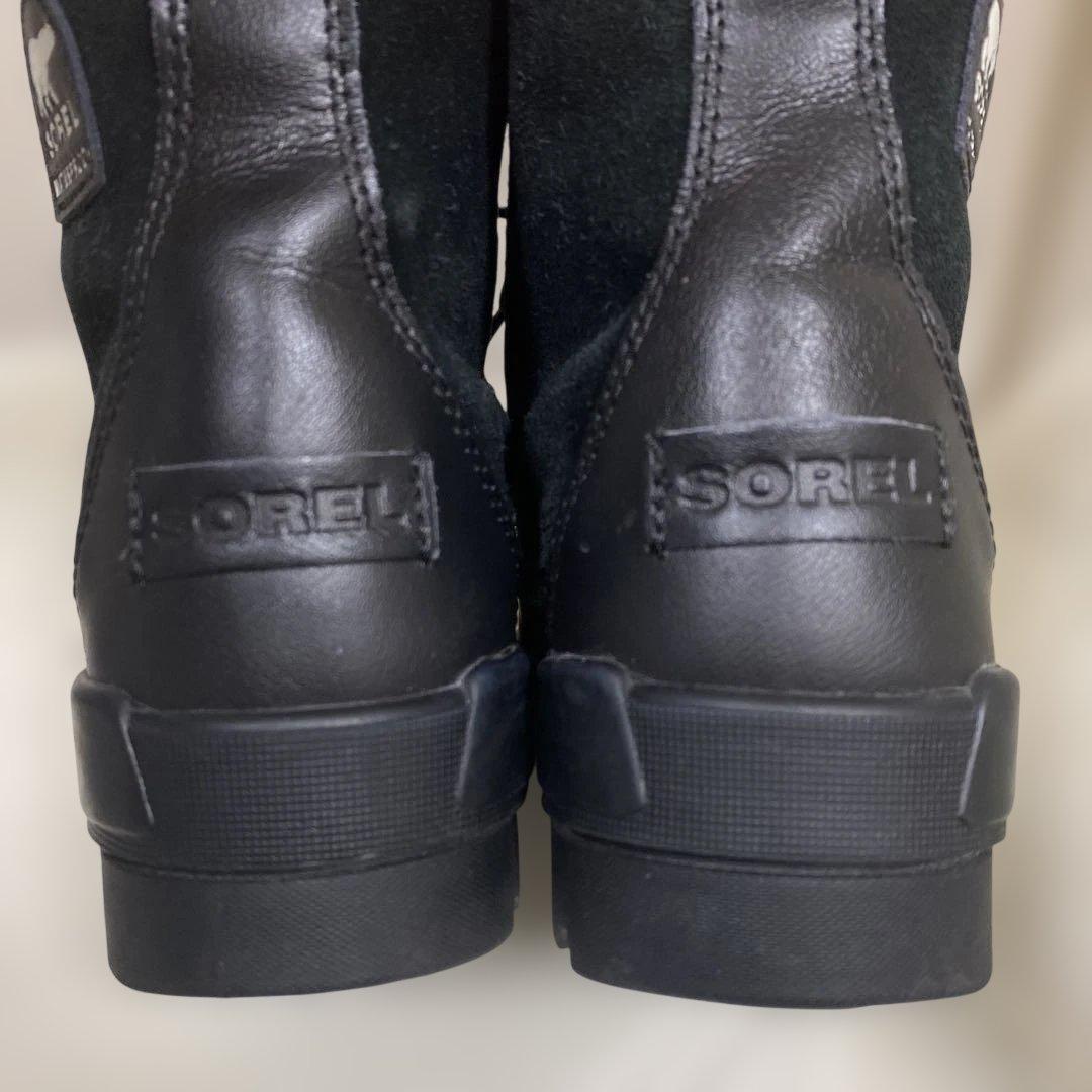 【美品✨】SOREL ソレル OutDry 防水 ウィンターブーツ 24.5黒