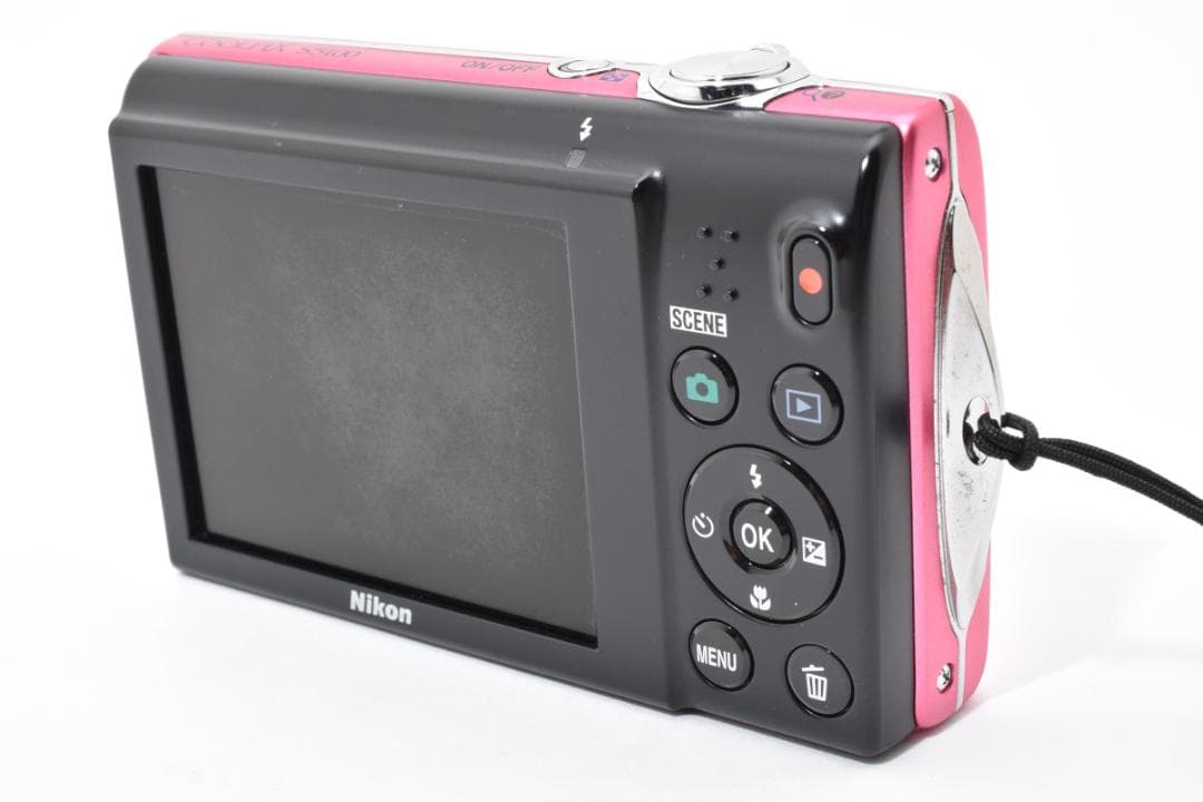 美品)Nikon COOLPIX S5100ニコン　デジカメ　ピンク#954
