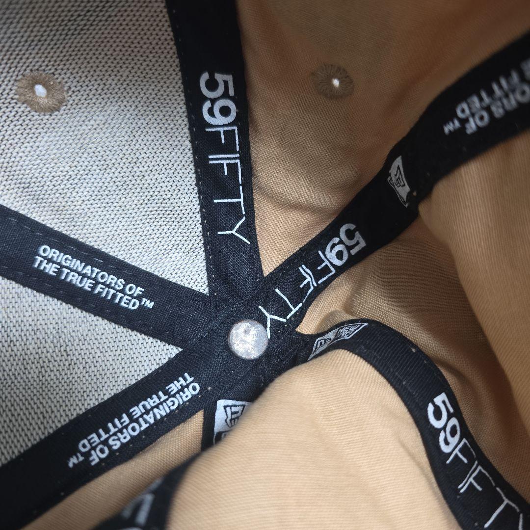 美品stussy × new era キャップ ALL Logo