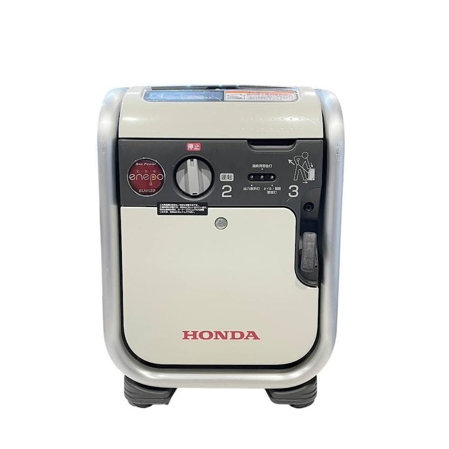 ほぼ未使用■HONDA ガスボンベ式 発電機■ 防災備蓄 エネポ 非常用電源