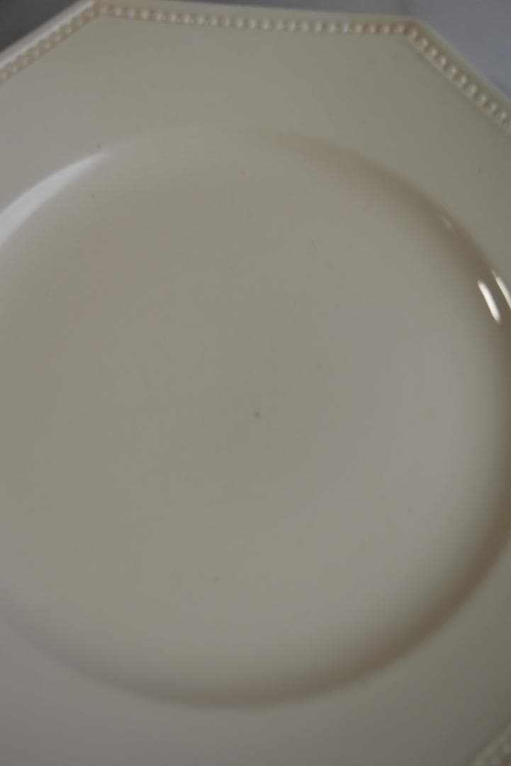 超美品　サルグミンヌ　オクトゴナル皿（24.5㎝）　フランスアンティーク