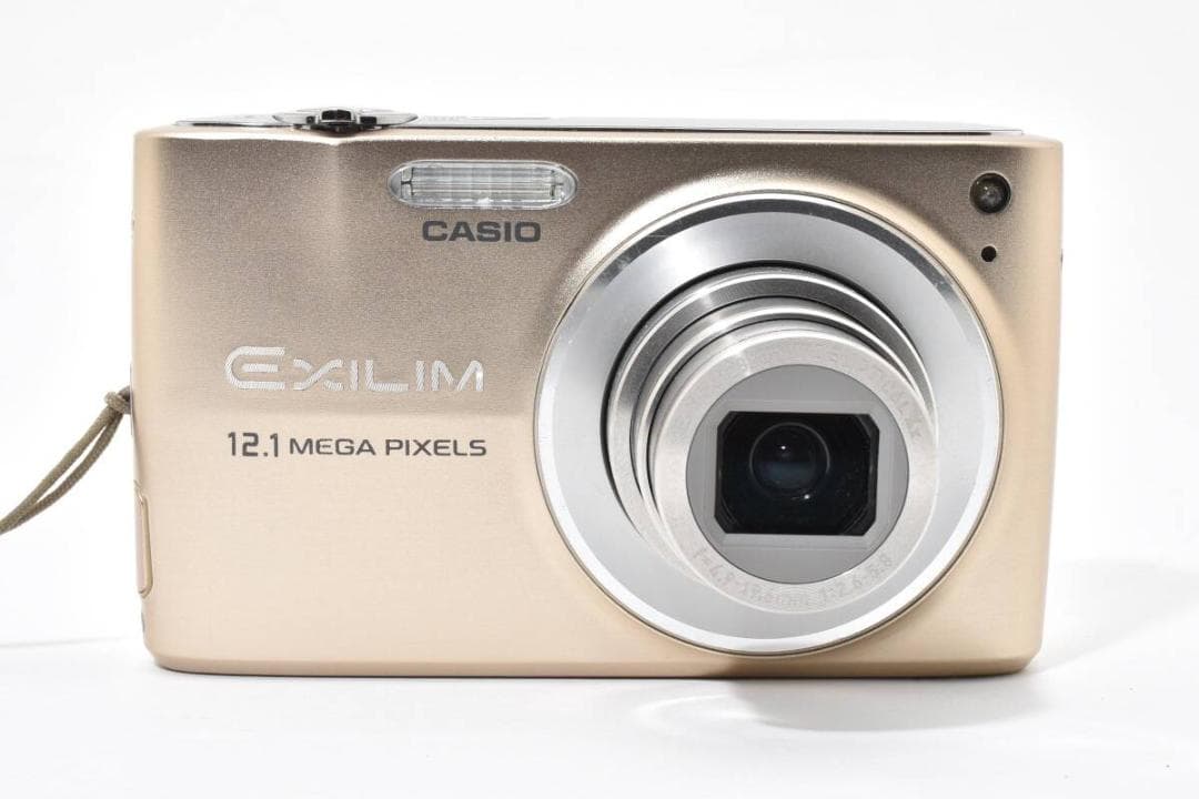 美品 カシオ　CASIO EXILIM EX-Z400 ゴールド ＃A304