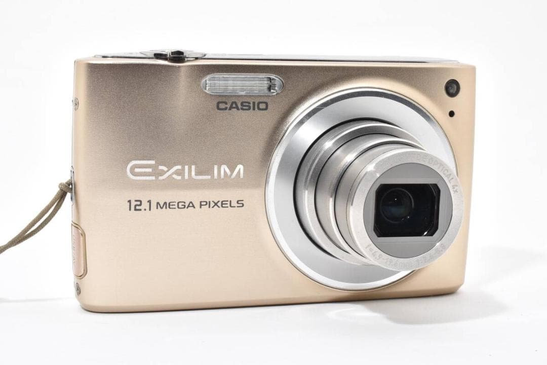 美品 カシオ　CASIO EXILIM EX-Z400 ゴールド ＃A304