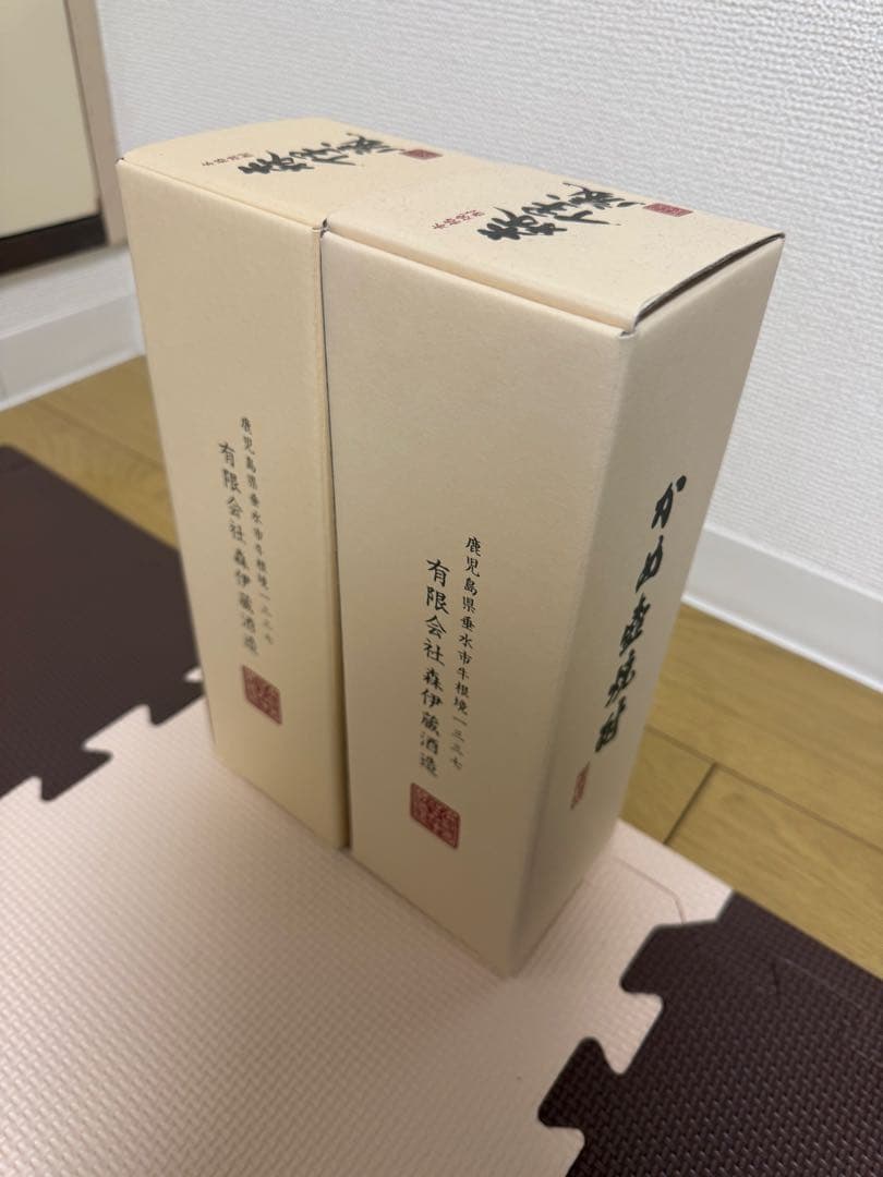 【新品・完全未開封】　本格焼酎　森伊蔵　金ラベル 芋焼酎　720ml 2本セット