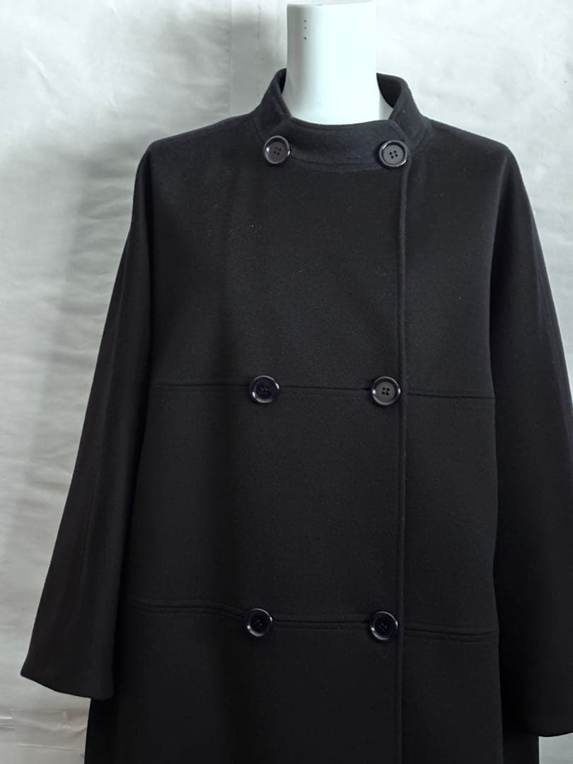 アスペジ　ロロピアーナ　ドルマンスリーブ　ポンチョピーコート Aライン　美品