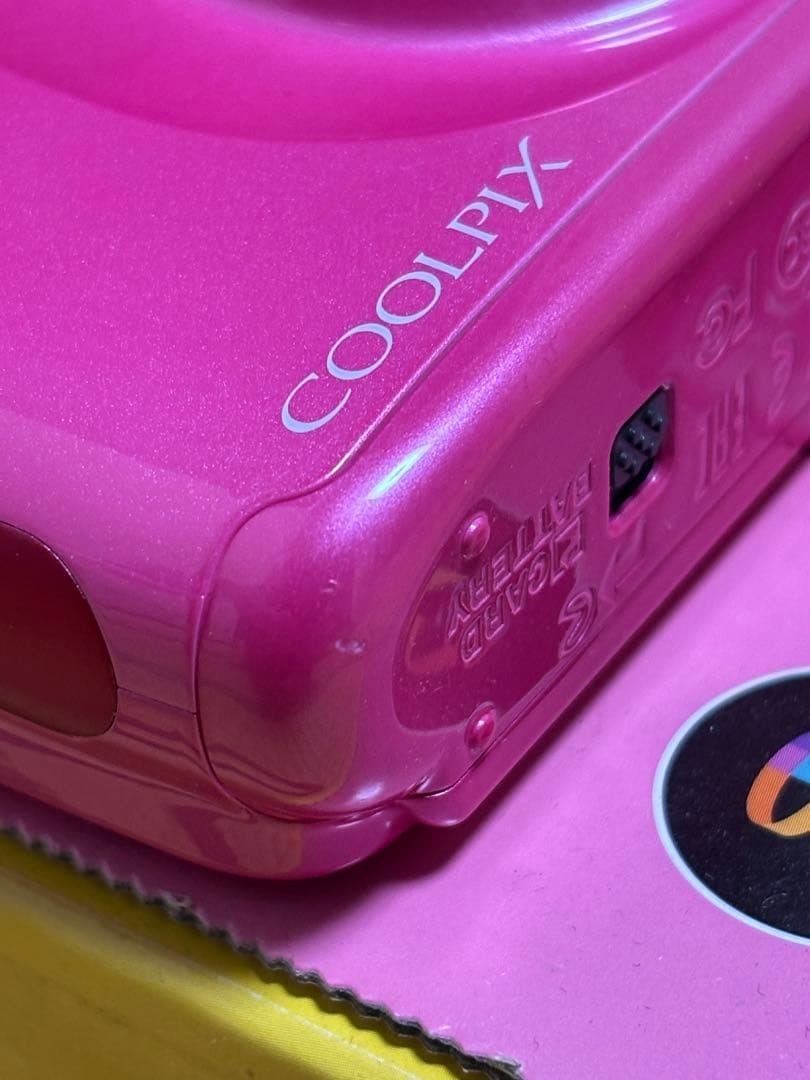 【美品】【SD付き】Nikon COOLPIX W100 デジカメ ピンク