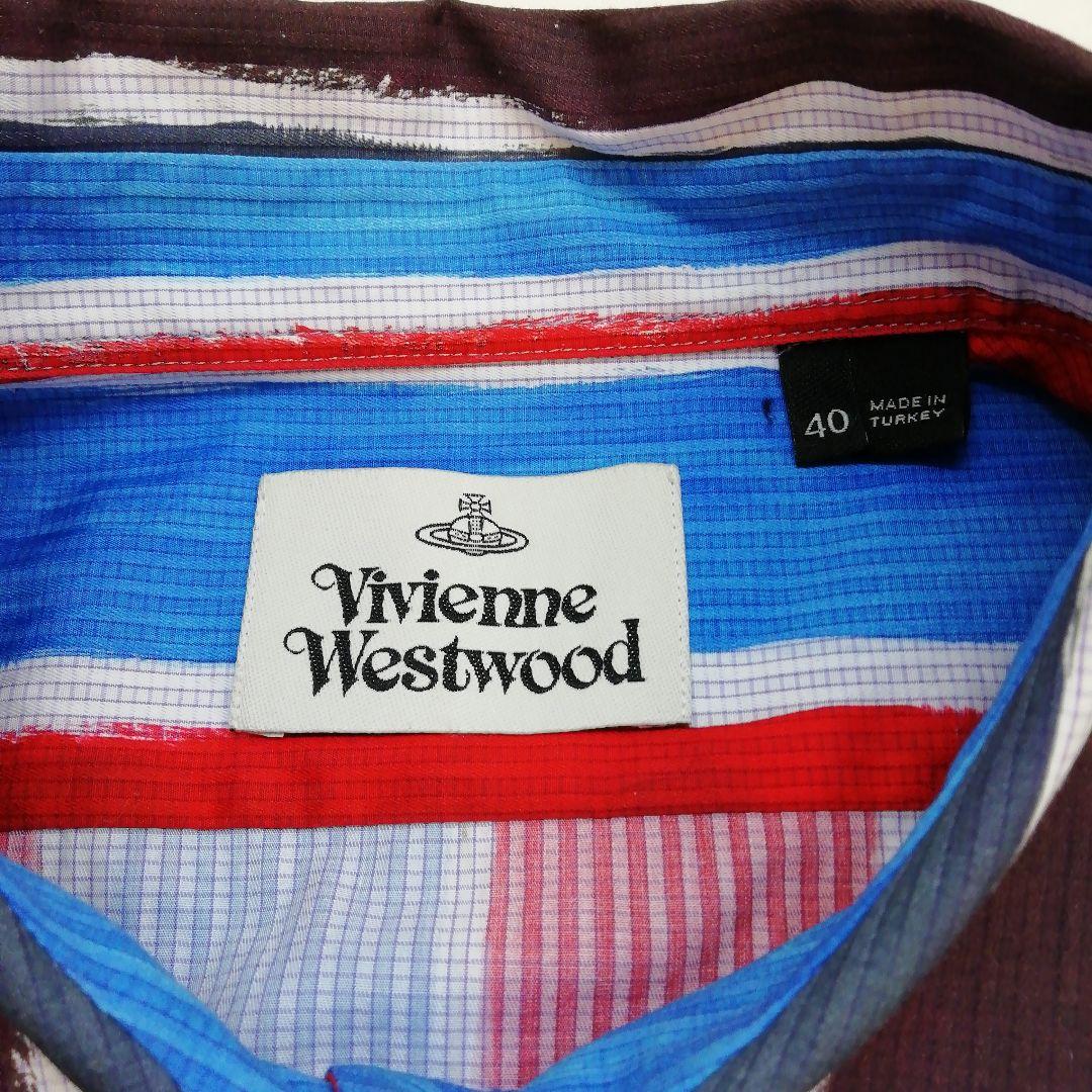 vivienne westwood　カットオフハートシャツ　72-0210-1B