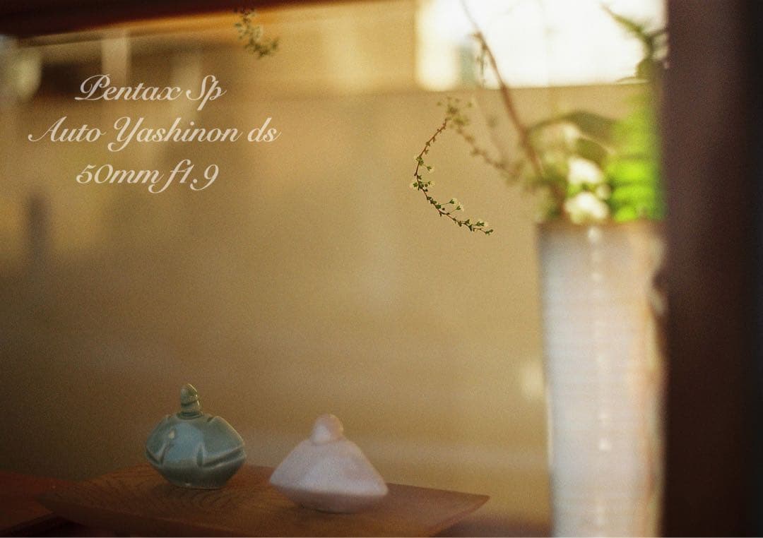 ヤシカyashinon ds f1.9+pentax sp 完動品＊美品