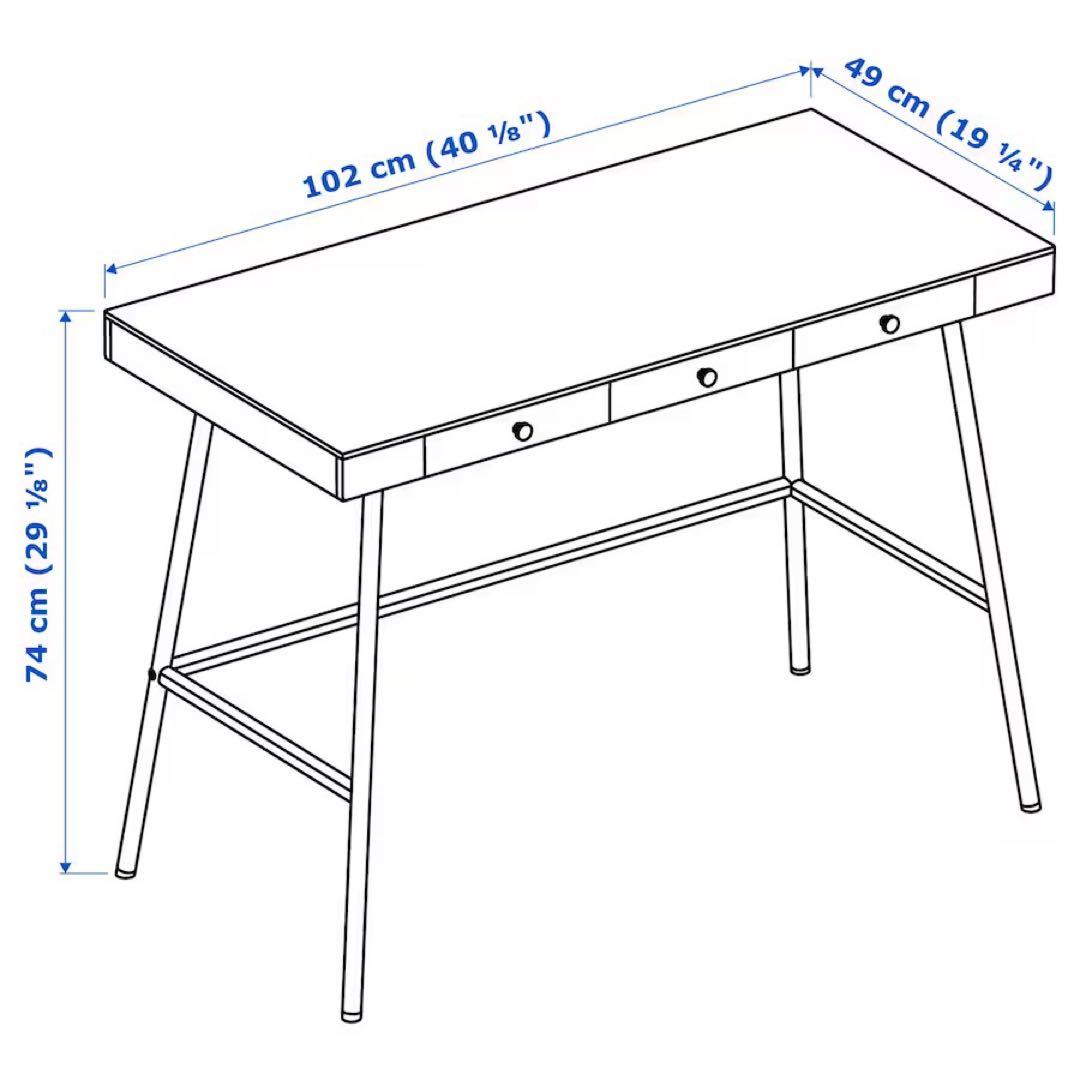 【格安】IKEA　LILLÅSEN リルオーセン　デスク