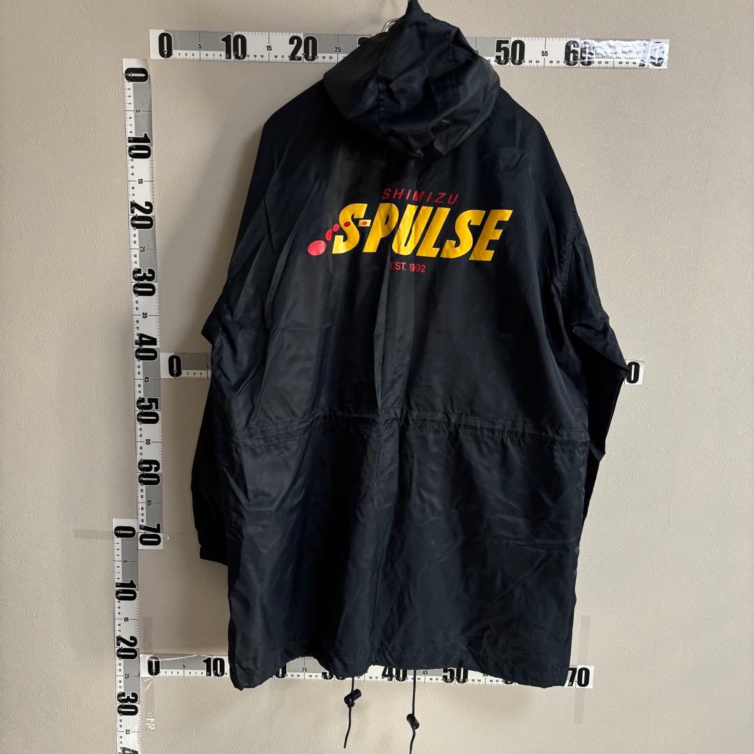 濃紺 緑ベンチコート 清水エスパルス S-PULSE パーカー フリーサイズ