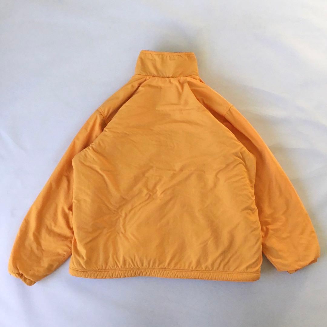 希少色「L」LLBean/ウォームアップジャケット/オレンジ/ナイロンジャケット