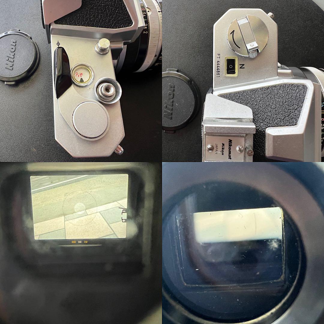 Nikon Nikomat FT N フィルムカメラ、レンズセット中古品
