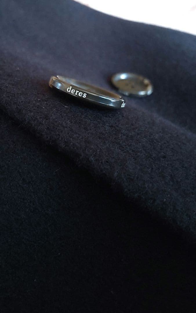 deres ウール コート　short triangle coat