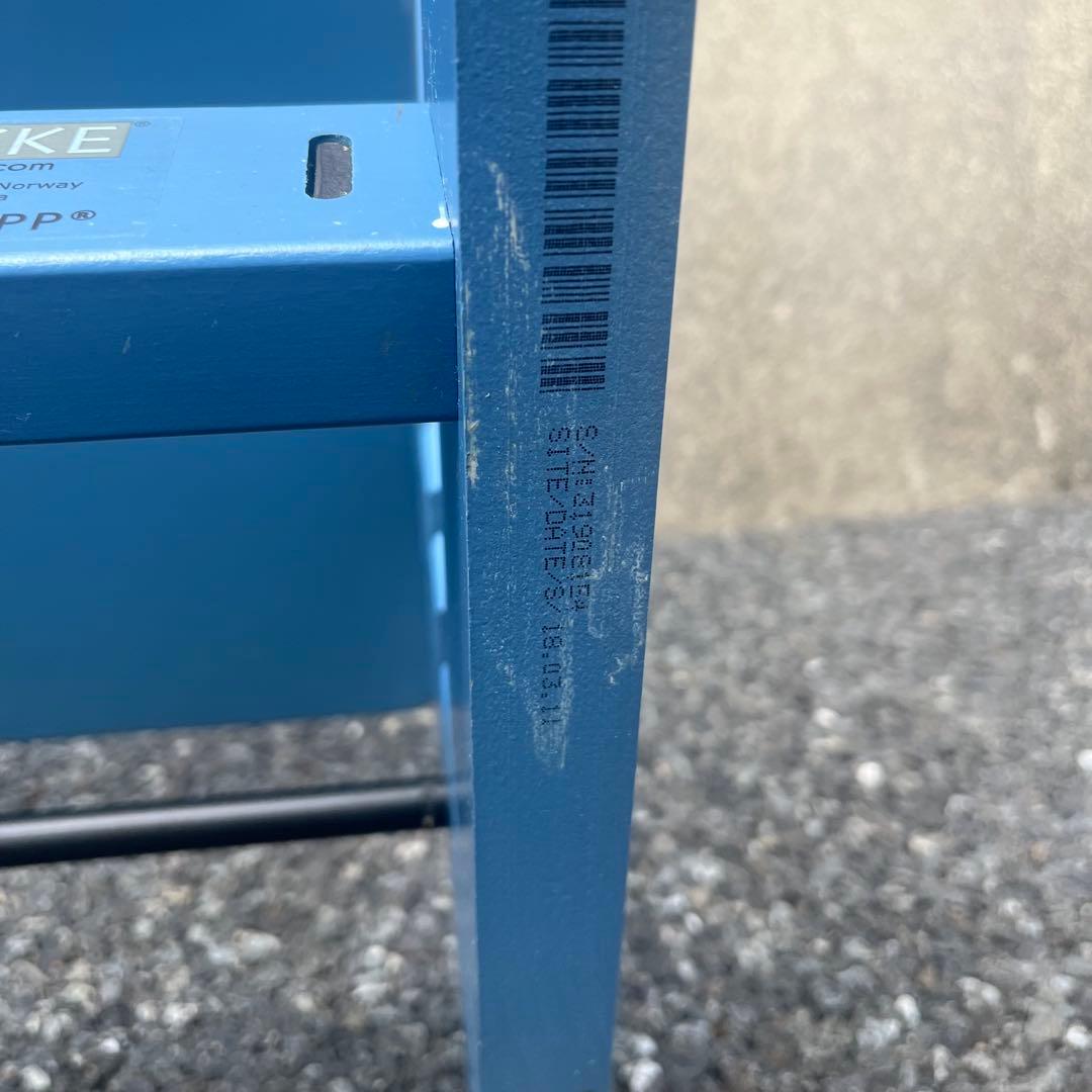 希少　限定色　ストッケ　トリップトラップ　シリアル3　ダークブルー　ハイチェア