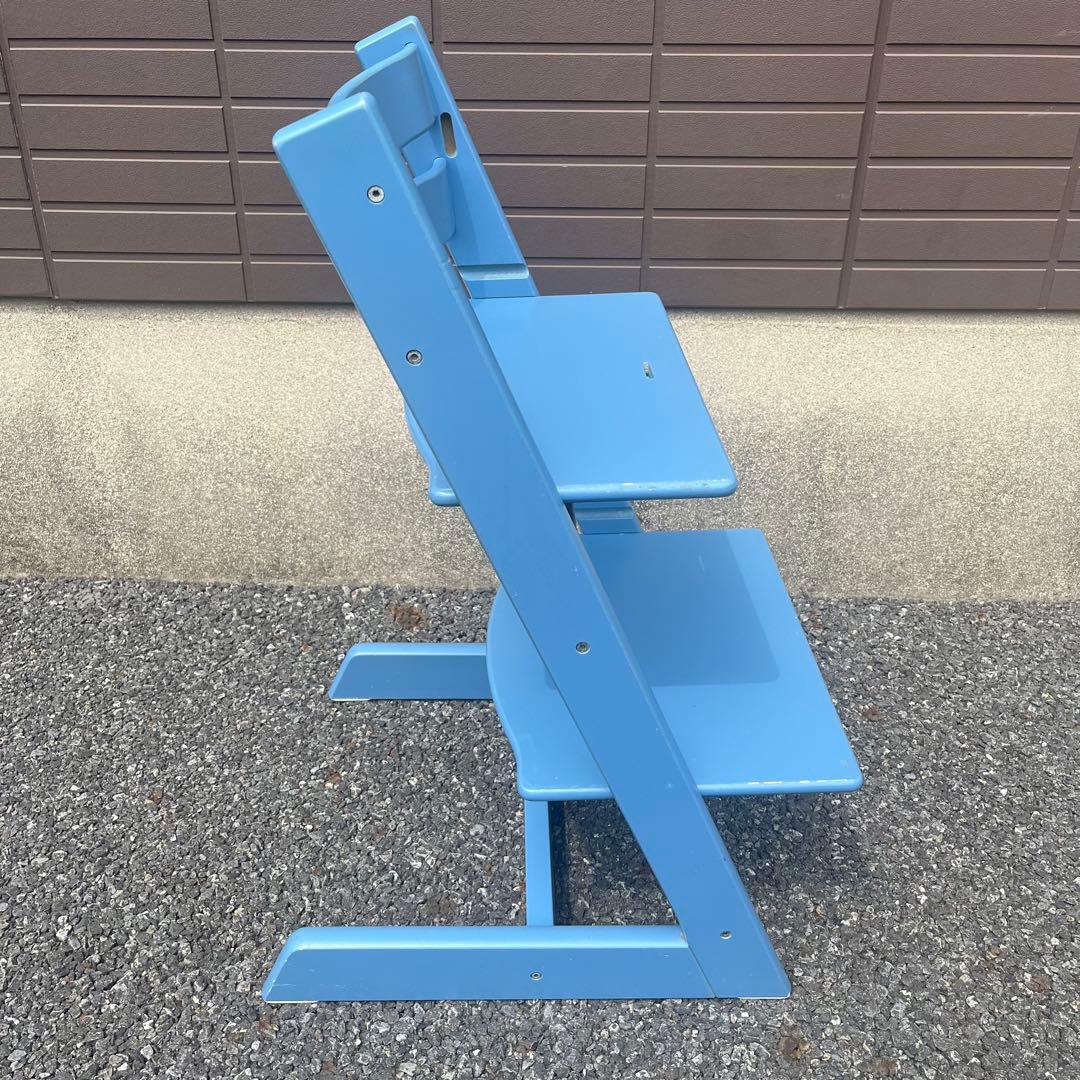 希少　限定色　ストッケ　トリップトラップ　シリアル3　ダークブルー　ハイチェア