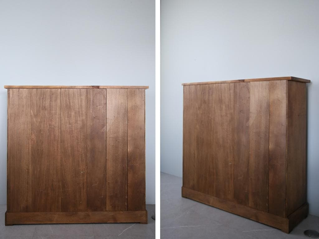 フランスアンティーク24杯ドロワーキャビネット/木製チェスト/タンス(86-85