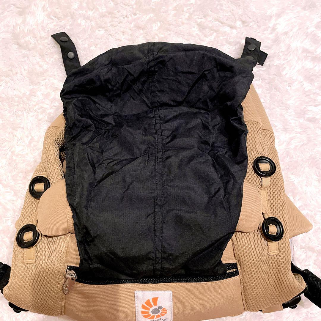 エルゴベビー 極美品✨オムニ360 クールエア　メッシュ　デザートベージュ