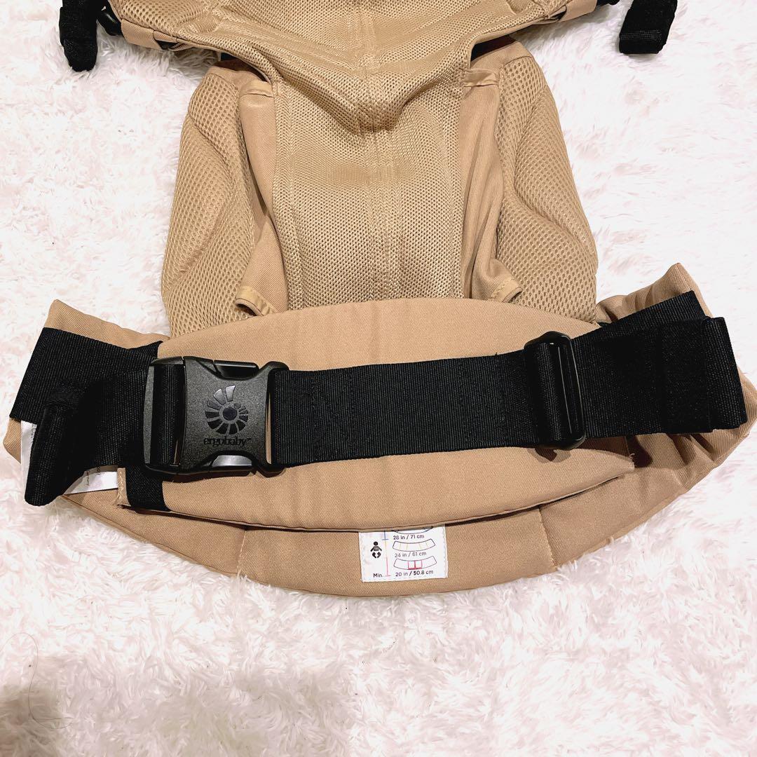 エルゴベビー 極美品✨オムニ360 クールエア　メッシュ　デザートベージュ