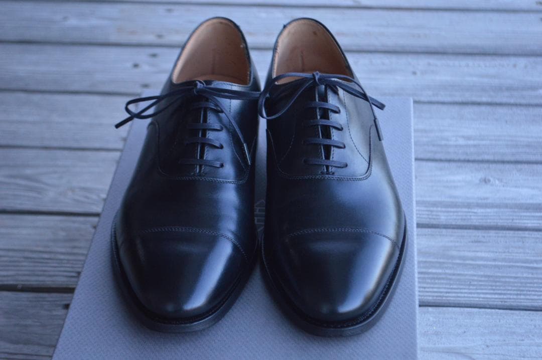 美品　CROCKETT＆JONES　CONNAUGHT　6.5E　ブラック