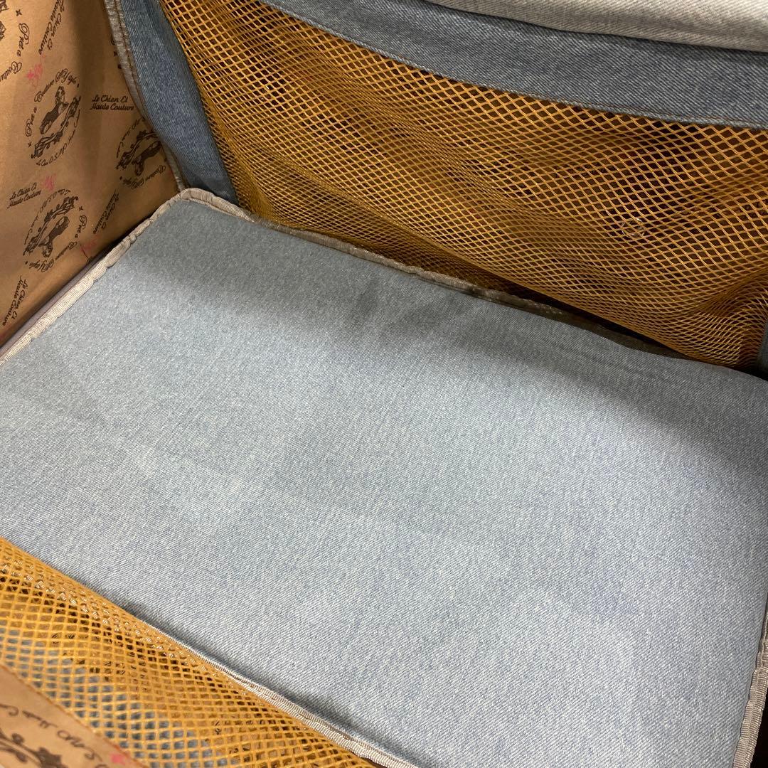 【ルシアン・エ・サヨ】デニムジーンズリメイク ドライブボックス【Mサイズ】