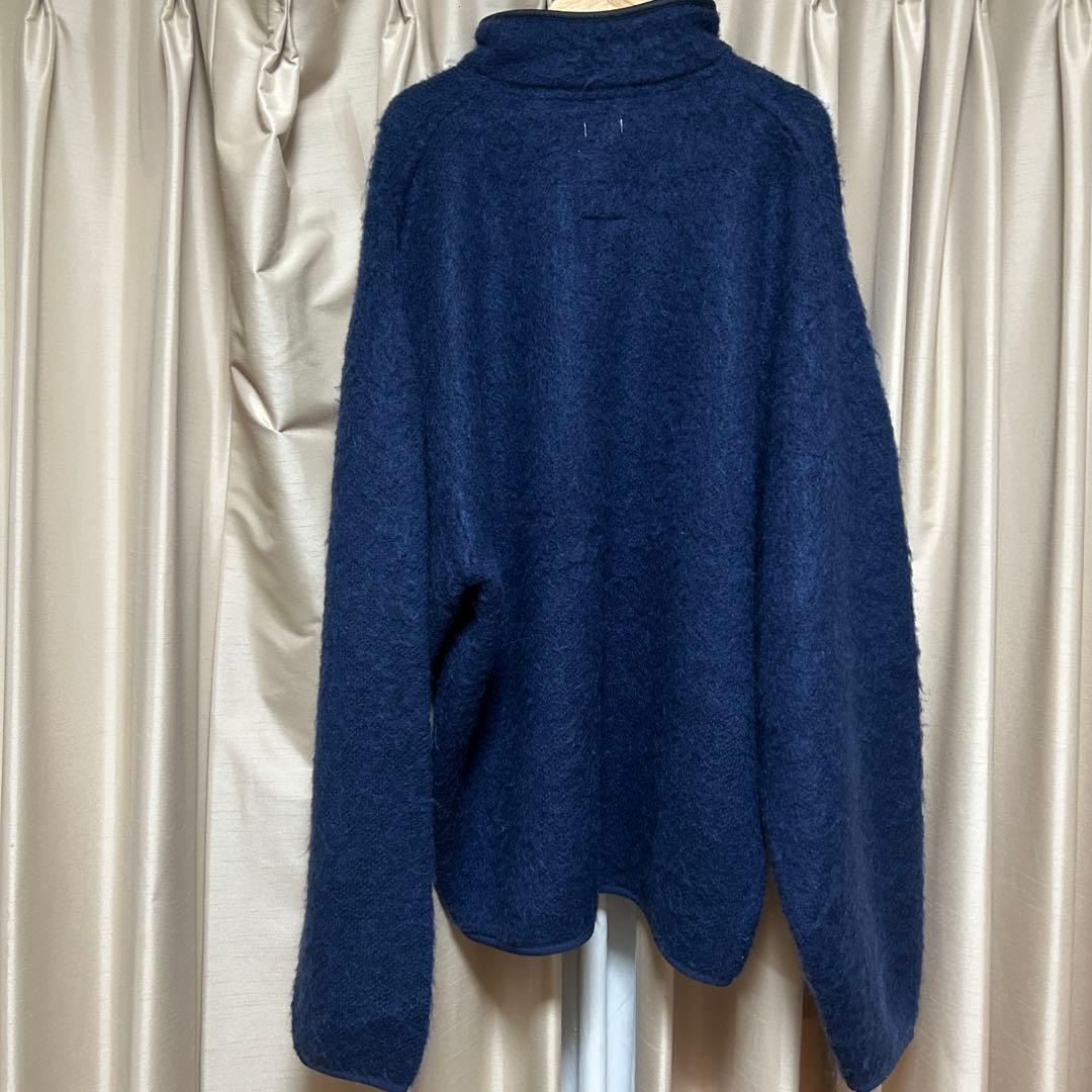 新品nanamica Pullover Mohair Sweater NAVY