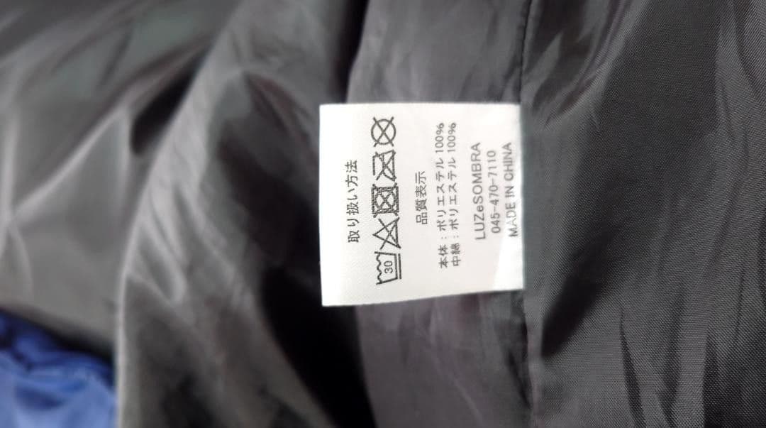 m*i様 美品　ルースイソンブラ　ネイビー フード付き ベンチコート　L