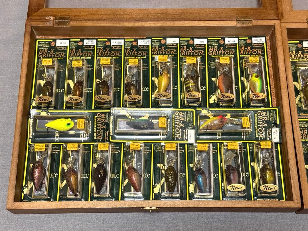 メガバス　MR-Xグリフォン　新品35個　2002年頃のカタログ全カラー