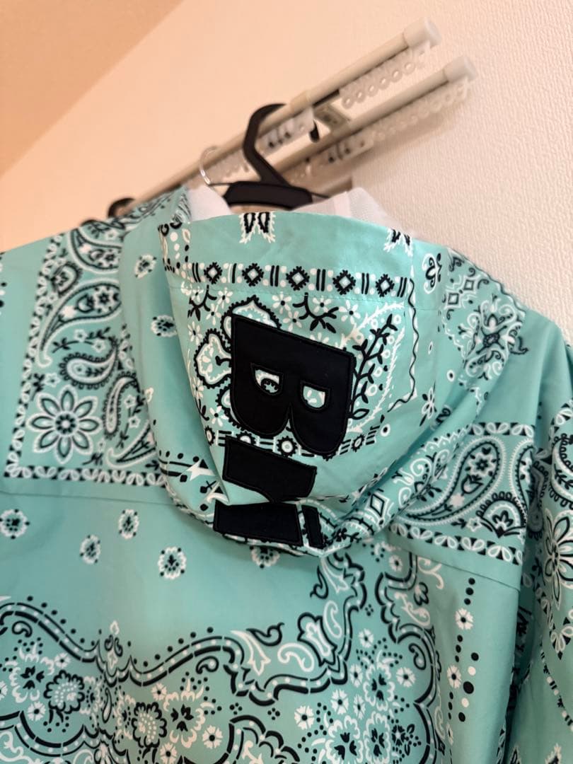 Bristol ナイロンジャケット ペイズリー