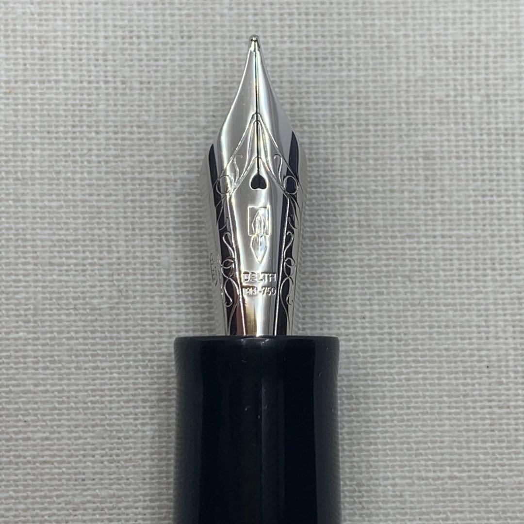 【箱保証書付】美品　デルタ　ドルチェビータ　万年筆18K M ミディアム　初期型
