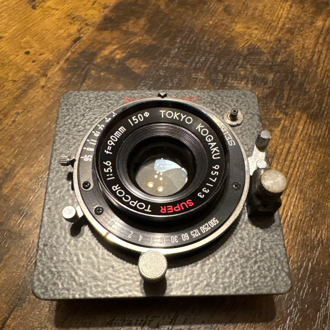 フィルムカメラ TOKYO KOGAKU SUPER TOPCOR 90mm f/5.6