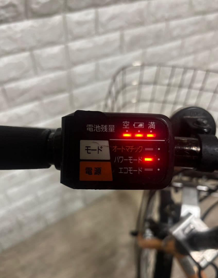 ✨折り畳み電動自転車✨美品⭐️新品サドル✨室内保管✨パナソニックビビ✨完成車配送