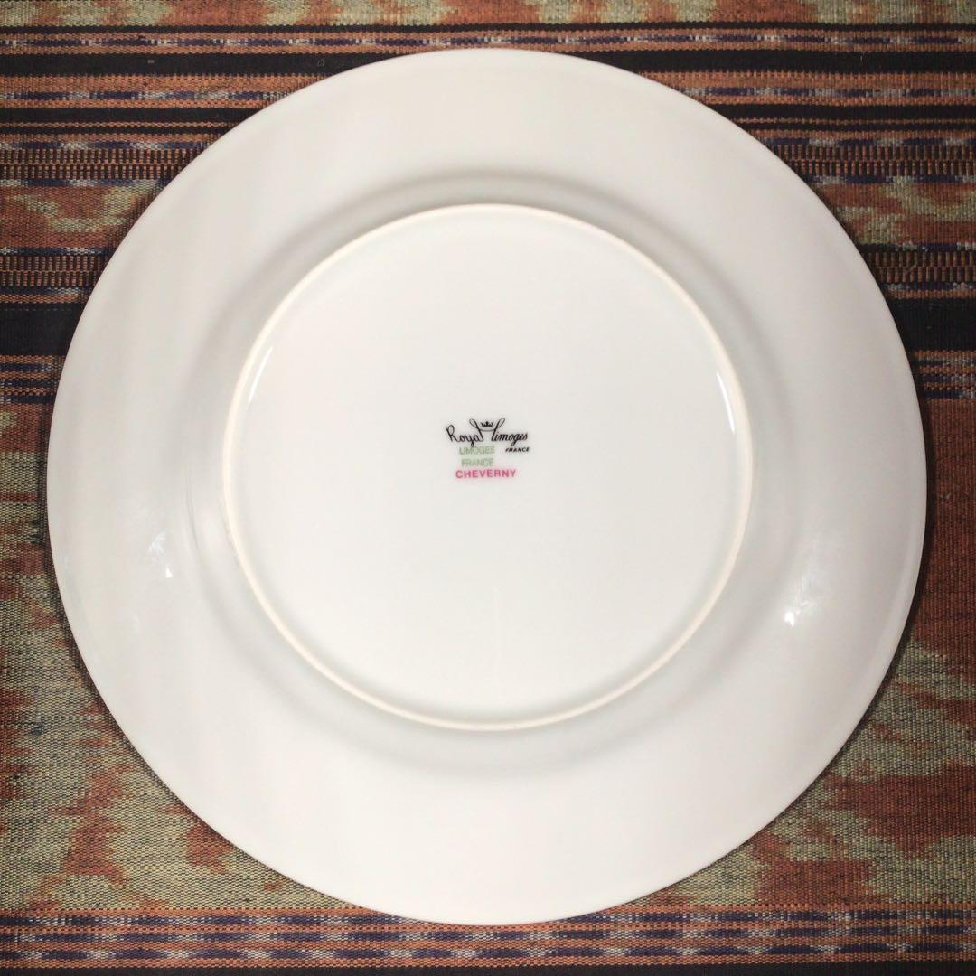 『フォロうー特価』　 LIMOGES 『CHEVERNY』　大皿　5枚