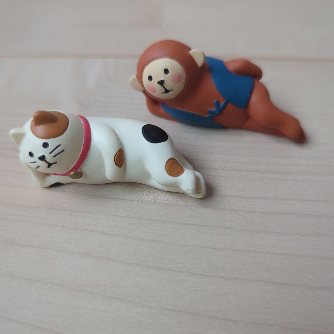 コンコンブル　ごろ寝　さる　ねこ　お正月　正座　ねこ　さる　まとめ売り