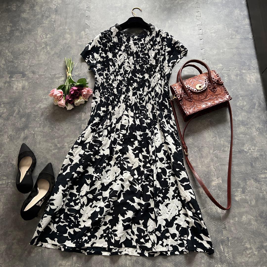 上品♡上半身ゴム仕様♡マタニティ　妊婦・褥婦さんにも♡ ロングワンピース