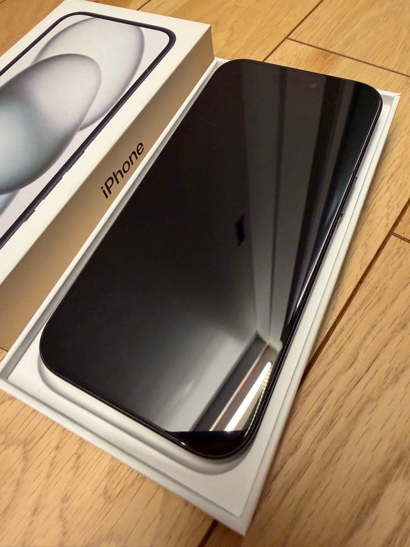 ※期間限定出品Apple iPhone15 128GB ブラック SIMフリー