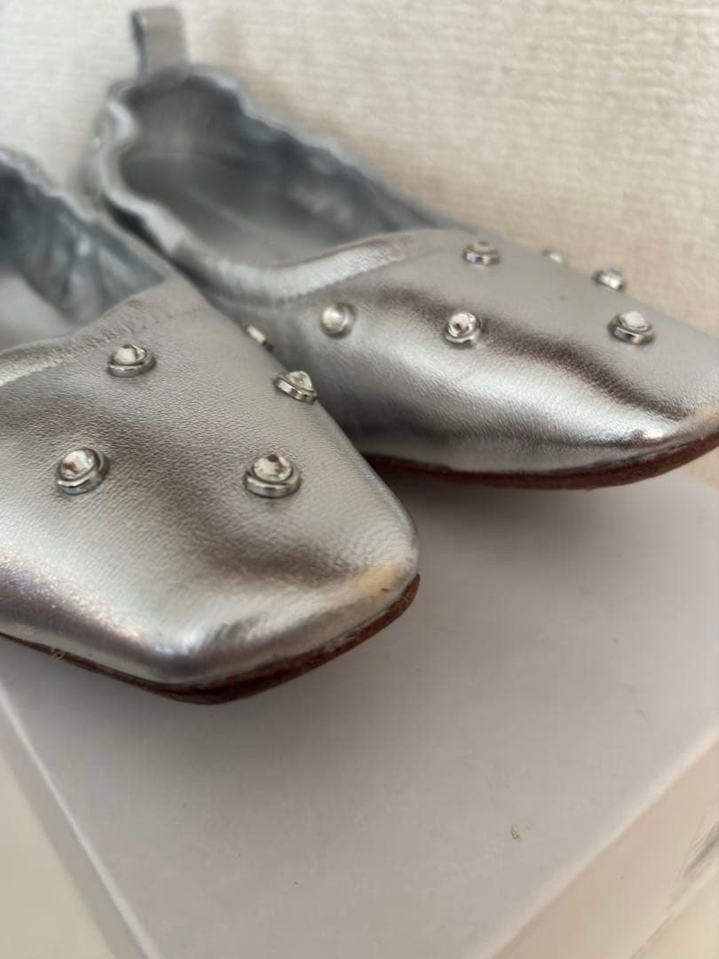 ツルバイマリコオイカワフラットシューズ 37ミレニア着用数回美品❤︎