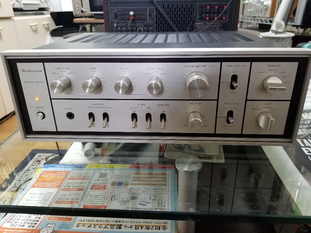 Technics SU-3602 ステレオアンプ 本体/現状
