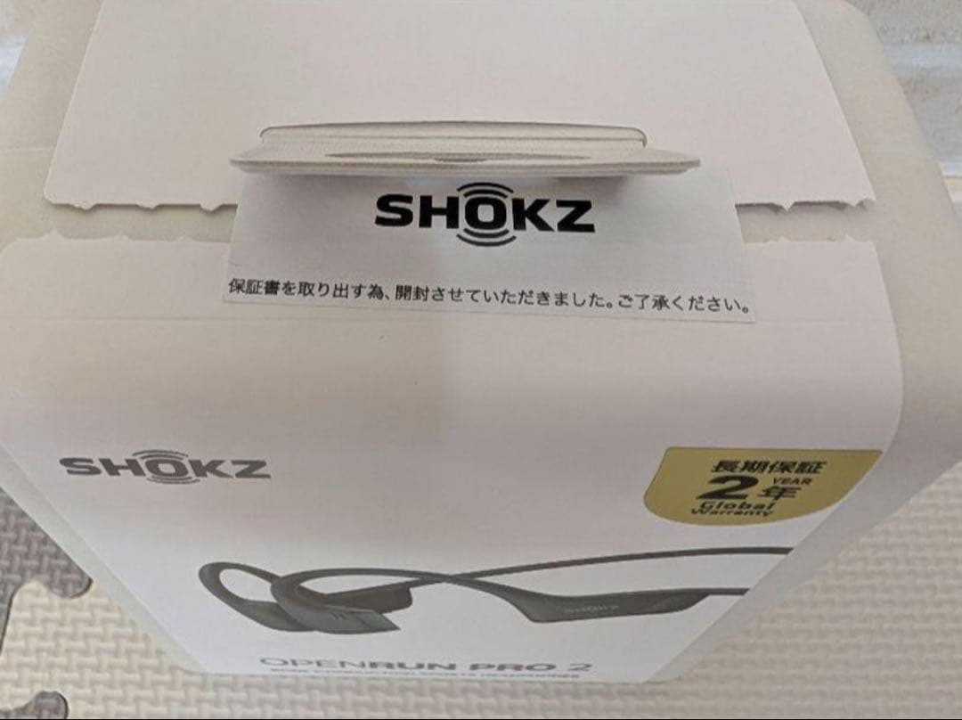 SHOKZ OpenRun Pro 2 ブラック 標準サイズ