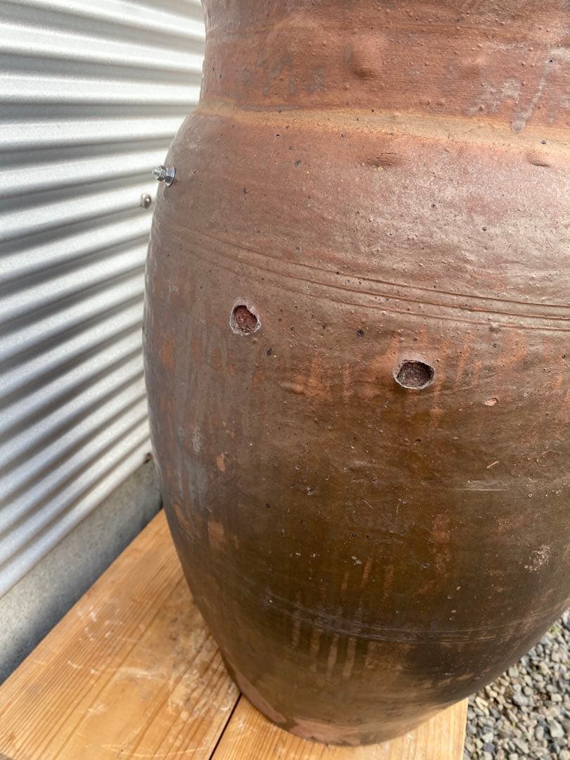 本格壺焼き芋の壺　フルセット　クラックあり