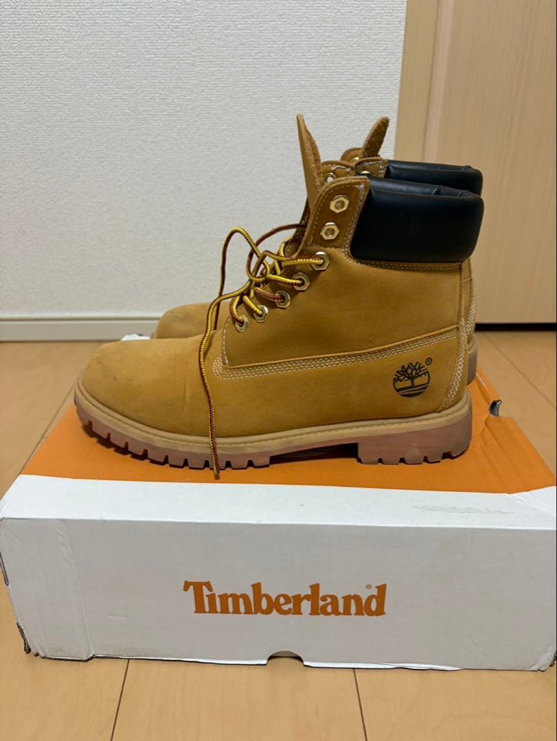 Timberland ベージュブーツ