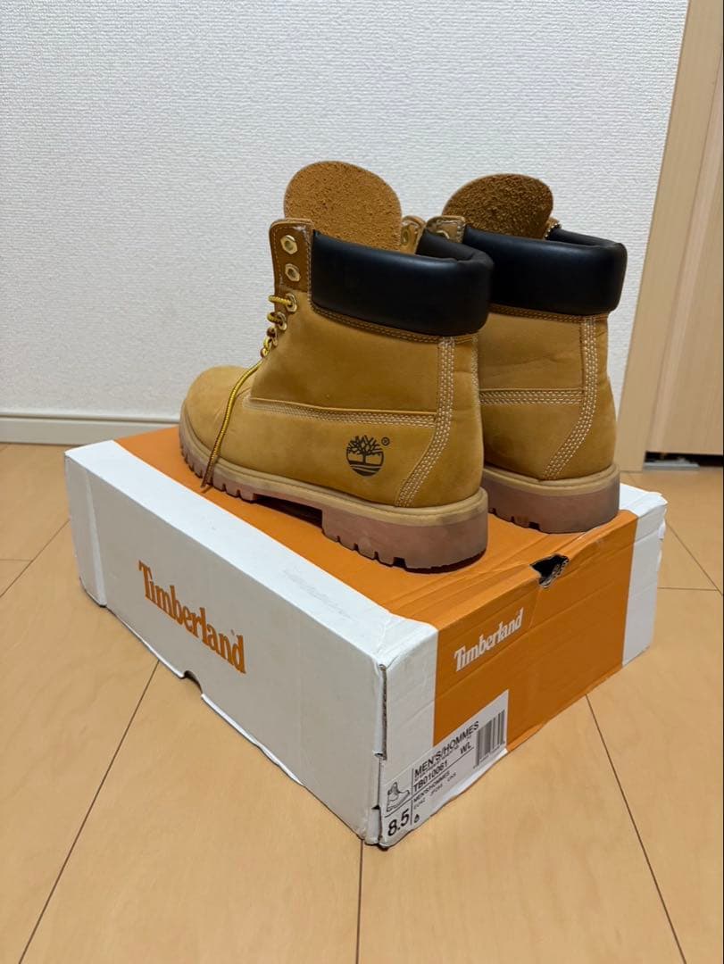 Timberland ベージュブーツ