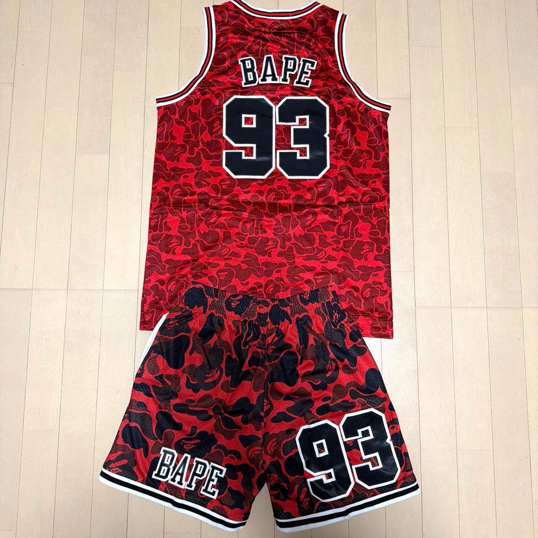 A・BATHING APE バスケウェア セットアップ