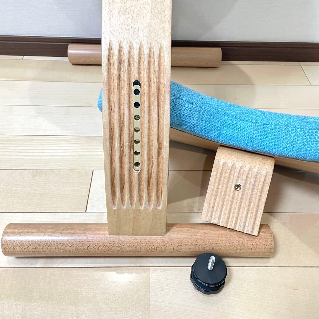 バランスラボ バランスチェア バランスイージー ライトブルー 中古品