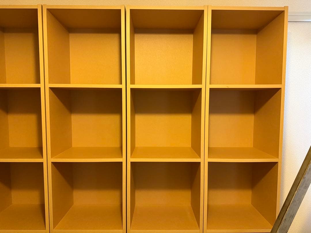 現地引取限定☆無印良品☆パルプボードボックス・タテヨコＡ４サイズ・５段・ベージュ